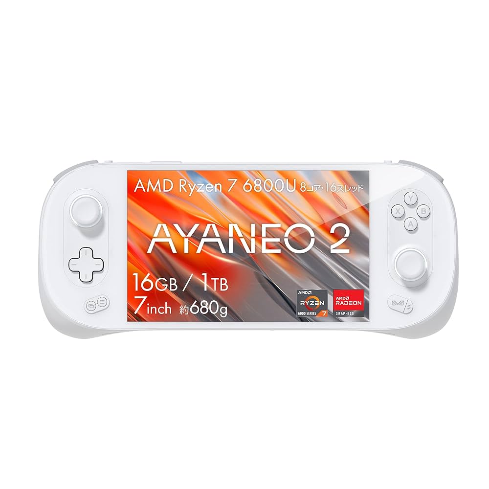 AYANEO 2 Ryzen 7 6800U 新品未開封 Amazon | AYANEO 2 国内正規版 Ryzen7 6800U/ 7インチ/ FHD/大